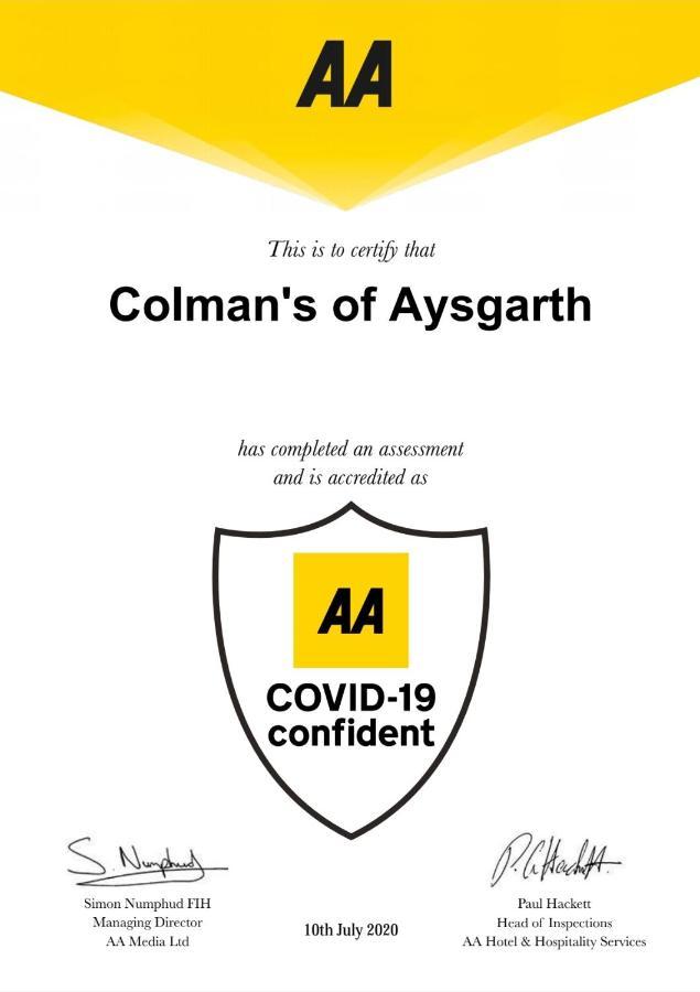 Bed and Breakfast Colman'S Of Aysgarth Town Ends Экстерьер фото